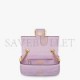 FENDI BAGUETTE CHAIN MIDI - LILAC NAPPA LEATHER BAG 8BR793AH9CF1HO5 (24*14.5*7cm)