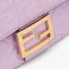 FENDI BAGUETTE CHAIN MIDI - LILAC NAPPA LEATHER BAG 8BR793AH9CF1HO5 (24*14.5*7cm)