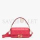 FENDI BAGUETTE - RED NAPPA LEATHER BAG 8BR600A72VF1844 (27*15*6cm)