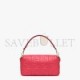 FENDI BAGUETTE - RED NAPPA LEATHER BAG 8BR600A72VF1844 (27*15*6cm)