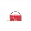 FENDI BAGUETTE MINI - RED FF NAPPA LEATHER BAG 8BS017A72VF1844 (19*11.5*4cm)