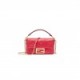 FENDI BAGUETTE MINI - RED FF NAPPA LEATHER BAG 8BS017A72VF1844 (19*11.5*4cm)