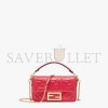 FENDI BAGUETTE MINI - RED FF NAPPA LEATHER BAG 8BS017A72VF1844 (19*11.5*4cm)