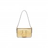 FENDI MINI BAGUETTE 1997 - GOLD-COLORED PYTHON LEATHER BAG 8BS049ABJZF1GNN (19.5*11*5cm)