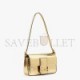 FENDI MINI BAGUETTE 1997 - GOLD-COLORED PYTHON LEATHER BAG 8BS049ABJZF1GNN (19.5*11*5cm)