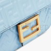 FENDI BAGUETTE CHAIN MIDI - LIGHT BLUE LEATHER BAG 8BR793AH9CF19PR (24*14.5*7cm)