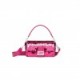 FENDI BAGUETTE - FUCHSIA SEQUINNED BAG 8BR600A9X2F1HY1 (27*15*6cm)