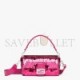 FENDI BAGUETTE - FUCHSIA SEQUINNED BAG 8BR600A9X2F1HY1 (27*15*6cm)