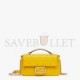 FENDI BAGUETTE CHAIN MIDI - YELLOW NAPPA LEATHER BAG 8BR793AH9CF1E8V (24*14.5*7cm)