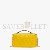 FENDI BAGUETTE CHAIN MIDI - YELLOW NAPPA LEATHER BAG 8BR793AH9CF1E8V (24*14.5*7cm)