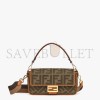 FENDI BAGUETTE - GREEN CANVAS BAG 8BR600A9P6F1891 (27*15*6cm)