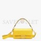 FENDI BAGUETTE - YELLOW NAPPA LEATHER BAG 8BR600A72VF18MG (27*15*6cm)