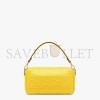 FENDI BAGUETTE - YELLOW NAPPA LEATHER BAG 8BR600A72VF18MG (27*15*6cm)