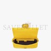 FENDI BAGUETTE - YELLOW NAPPA LEATHER BAG 8BR600A72VF18MG (27*15*6cm)