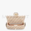 FENDI BAGUETTE 1997 - BEIGE FF WOOL BAG 8BR792AH9EF1FEM (28*13.5*6cm)