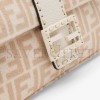 FENDI BAGUETTE 1997 - BEIGE FF WOOL BAG 8BR792AH9EF1FEM (28*13.5*6cm)