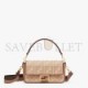 FENDI BAGUETTE - BEIGE FF CANVAS BAG 8BR600AC9OF1DSZ (27*15*6cm)