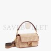 FENDI BAGUETTE - BEIGE FF CANVAS BAG 8BR600AC9OF1DSZ (27*15*6cm)