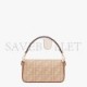 FENDI BAGUETTE - BEIGE FF CANVAS BAG 8BR600AC9OF1DSZ (27*15*6cm)