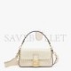 FENDI BAGUETTE - WHITE LEATHER BAG 8BR600AHMQF1FIR (27*15*6cm)