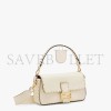 FENDI BAGUETTE - WHITE LEATHER BAG 8BR600AHMQF1FIR (27*15*6cm)