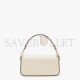 FENDI BAGUETTE - WHITE LEATHER BAG 8BR600AHMQF1FIR (27*15*6cm)