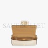 FENDI BAGUETTE - WHITE LEATHER BAG 8BR600AHMQF1FIR (27*15*6cm)