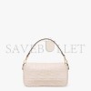 FENDI BAGUETTE - PINK LEATHER BAG 8BR600A72VF191J (27*15*6cm)