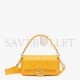 FENDI BAGUETTE - ORANGE NAPPA LEATHER BAG 8BR600A72VF1DSE (27*15*6cm)