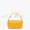 FENDI BAGUETTE - ORANGE NAPPA LEATHER BAG 8BR600A72VF1DSE (27*15*6cm)