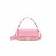 FENDI BAGUETTE - PINK NAPPA LEATHER BAG 8BR600A72VF1AQA (27*15*6cm)