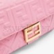 FENDI BAGUETTE - PINK NAPPA LEATHER BAG 8BR600A72VF1AQA (27*15*6cm)