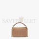 FENDI BAGUETTE - BROWN LEATHER BAG 8BS017A9PWF1A46 (19*11.5*4cm)