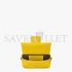 FENDI BAGUETTE MINI - YELLOW FF NAPPA LEATHER BAG 8BS017A72VF18MG (19*11.5*4cm)