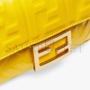 FENDI BAGUETTE MINI - YELLOW FF NAPPA LEATHER BAG 8BS017A72VF18MG (19*11.5*4cm)