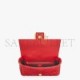 FENDI BAGUETTE - RED LEATHER BAG 8BR600A72VF17U7 (27*15*6cm)