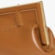 FENDI FIRST MIDI - BROWN LEATHER BAG 8BP137ABVEF0NYJ (30*20*14cm)