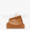 FENDI FIRST MEDIUM - BROWN LEATHER BAG 8BP127ABVEF0NYJ (32.5*23.5*15cm)