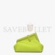 FENDI FIRST SMALL - ACID GREEN OSTRICH LEATHER BAG 8BP129C37F1JCP (26*18*9.5cm)