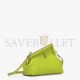 FENDI FIRST SMALL - ACID GREEN OSTRICH LEATHER BAG 8BP129C37F1JCP (26*18*9.5cm)