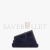 FENDI FIRST SMALL - DARK BLUE SHEEPSKIN BAG 8BP129AHNAF1998 (26*18*9.5cm)