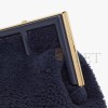 FENDI FIRST SMALL - DARK BLUE SHEEPSKIN BAG 8BP129AHNAF1998 (26*18*9.5cm)