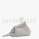 FENDI FIRST SMALL - PALE GRAY SHEEPSKIN BAG 8BP129AHNAF1CKX (26*18*9.5cm)