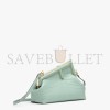 FENDI FIRST SMALL - MINT GREEN CROCODILE LEATHER BAG 8BP129AGXTF03HW (26*18*9.5cm)