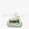 FENDI FIRST SMALL - MINT GREEN CROCODILE LEATHER BAG 8BP129AGXTF03HW (26*18*9.5cm)