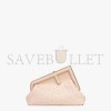 FENDI FIRST SMALL - PALE PINK OSTRICH LEATHER BAG 8BP129Q95F14N1 (26*18*9.5cm)