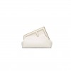 FENDI FIRST SMALL - WHITE OSTRICH LEATHER BAG 8BP129Q95F1DM0 (26*18*9.5cm)