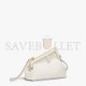 FENDI FIRST SMALL - WHITE OSTRICH LEATHER BAG 8BP129Q95F1DM0 (26*18*9.5cm)