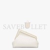 FENDI FIRST SMALL - WHITE OSTRICH LEATHER BAG 8BP129Q95F1DM0 (26*18*9.5cm)