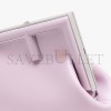 FENDI FIRST SMALL - LILAC LEATHER BAG 8BP129ABVEF1HOS (26*18*9.5cm)